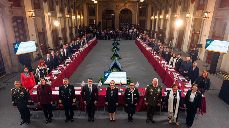 Aprueban Gobierno de México y Estados 11 acuerdos para fortalecer la Estrategia Nacional de Seguridad 
