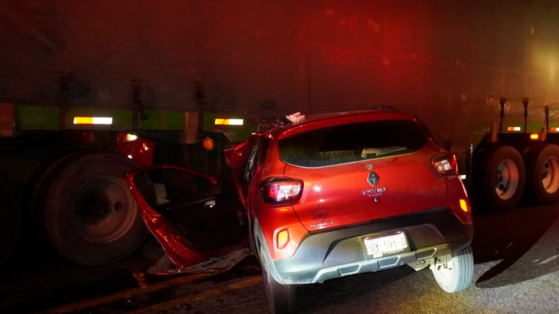 Accidente vehicular deja un herido grave en Zamora, Michoacán  