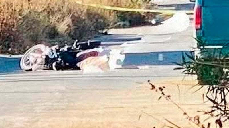 Ataque armado en Apaseo el Alto deja a un motociclista sin vida