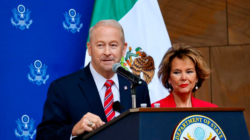 Embajador de EEUU destaca avances en seguridad bilateral 