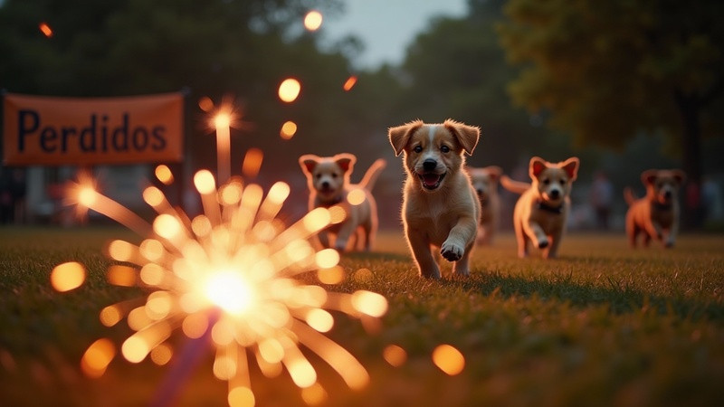 Pirotecnia Causa 10 Extravíos de Mascotas en Morelia; IMPA No Reporta Abandono Durante Peregrinaciones 
