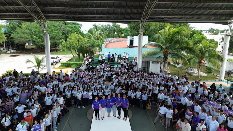 Fortalecen CECyTE Quintana Roo y Olimpia Coral la conciencia y prevención sobre la violencia digital entre las juventudes 