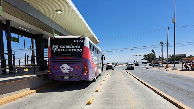 Anuncia JuárezBus cierres en BRT-1 por Desfile de Aniversario de Ciudad Juárez, Chihuahua 