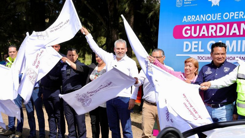 Arranca Bedolla operativo Guardianes del Camino para reforzar la seguridad en región Los Reyes-Jacona 