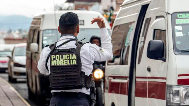Por temporada decembrina Policía Morelia facilitará estacionamiento en el Centro Histórico 