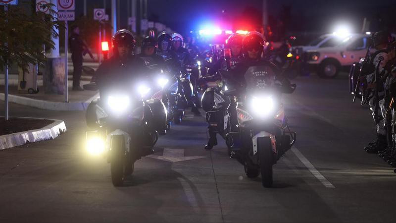 Llegan 31 agentes motorizados a Zamora y Jacona, Michoacán, reforzarán acciones operativas 