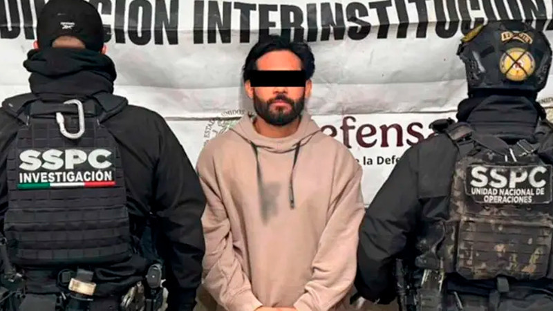 A prisión preventiva "El Limones" decide juez tras su captura en Durango 