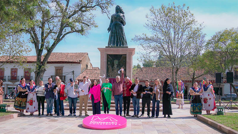 Plaza Gertrudis reposiciona a Pátzcuaro como epicentro turístico: Gladyz Butanda 