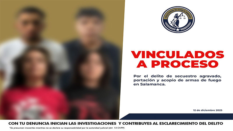 Detienen a integrantes de célula de secuestradores que operaba en Salamanca, Guanajuato 