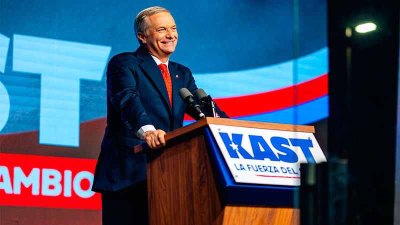 Se convierte José Antonio Kast en el presidente electo de Chile 