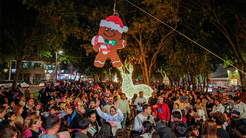 Exitosa Posada Navideña "Noche de Paz", del DIF Morelia 