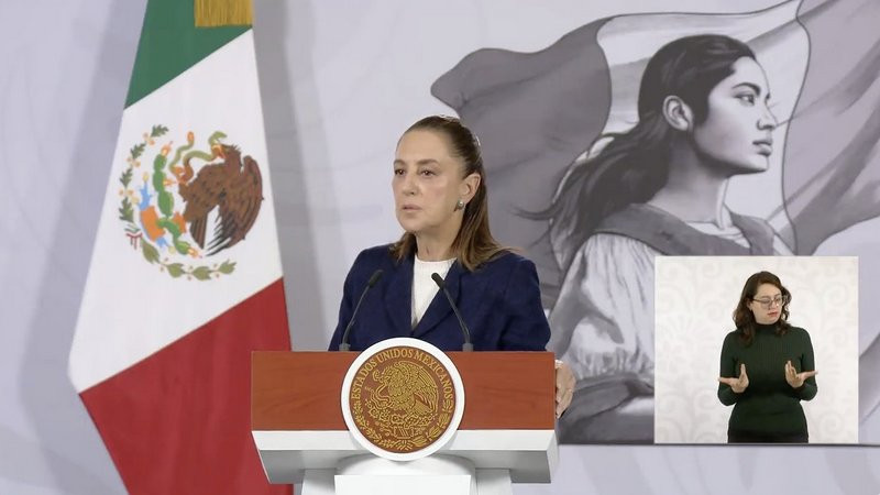 Claudia Sheinbaum aclara: acuerdo con Estados Unidos no obliga a entregar agua que México no tiene 