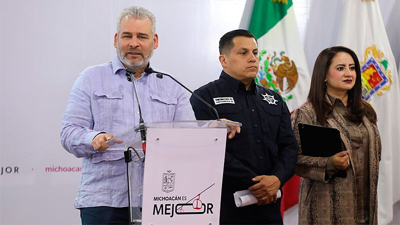 Fueron 25 reos de alto nivel en Uruapan los reubicados a penales federales, confirma Bedolla 