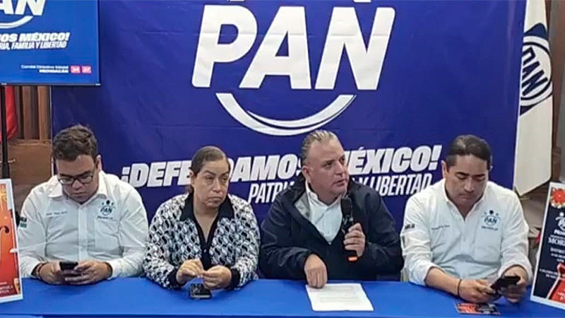 Líder del PAN en Michoacán califica de "vacilada" encuesta que favorece a Morena; asegura crecimiento del partido del 12.5% al 22% 