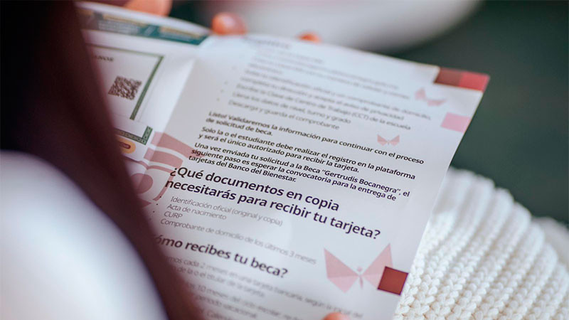  Beca Gertrudis Bocanegra abre registro para más de 98 mil universitarios de Michoacán: Iemsysem 