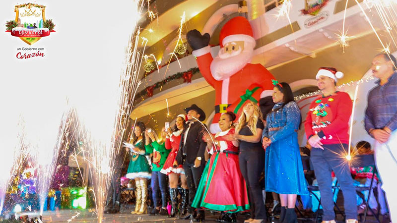 Humberto Jiménez Solís encabeza Caravana Navideña que llenó de alegría y unión a Los Reyes 