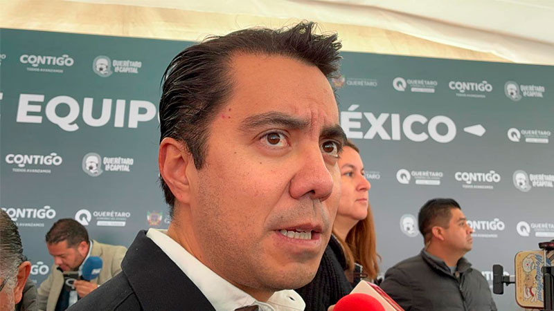 Continúa el Ayuntamiento de Querétaro en colaboración con la Federación para las obras de la estación del tren México-Querétaro  