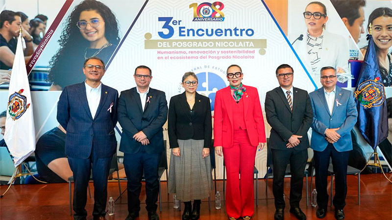 Excelencia y pertinencia, insignia de programas de posgrado de la UMSNH; renuevan reconocimiento ante el SNP 