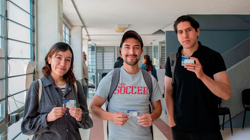 ¡Nicolaita activa tu credencial!, visita los módulos ubicados en CU 