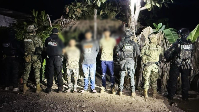 En Apatzingán Michoacán detienen a tres presuntos extorsionadores de limoneros 