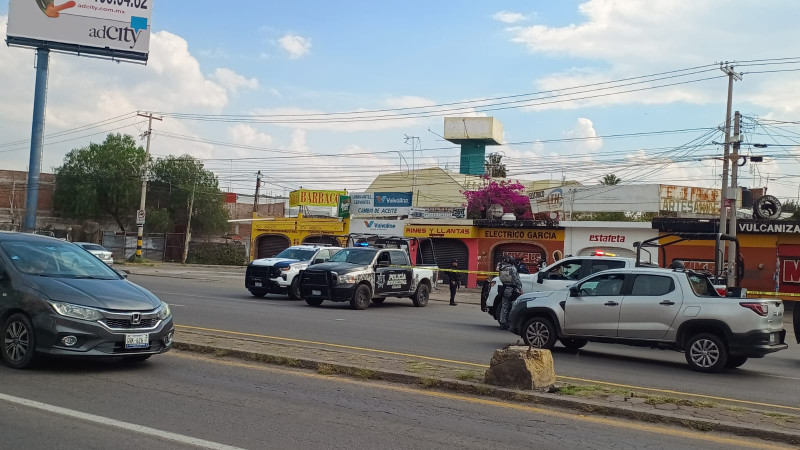 Ataque armado deja un hombre sin vida en calles de Celaya, Guanajuato 