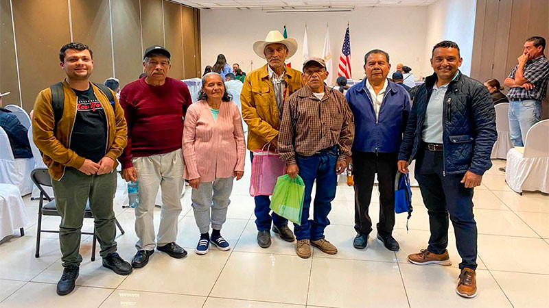 Respalda Alma Mireya González Sánchez a la comunidad migrante con acompañamiento en trámites de pensión estadounidense 