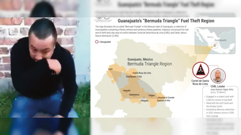 De llorar por su captura a reinar desde el penal: líder del crimen en Guanajuato controla tras las rejas el huachicol en alianza con Sinaloa y Tamaulipas; EEUU sanciona su estructura financiera 