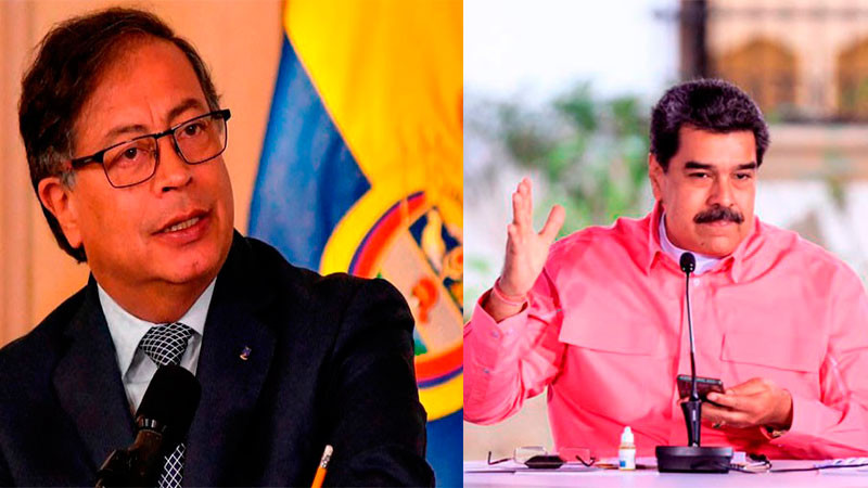 Arremete Gustavo Petro contra su homólogo de Venezuela: "Maduro es dictador" 