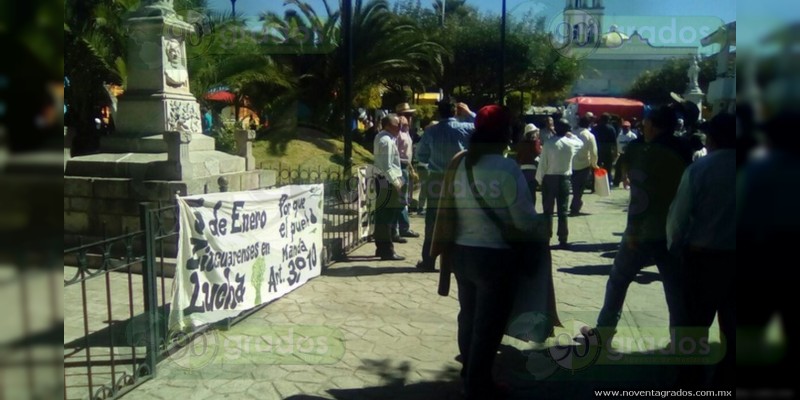Michoacanos se manifiestan contra gasolinazo - Foto 2 