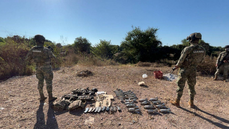 Operación Frontera Norte deja más de 115 toneladas de estupefacientes asegurados 