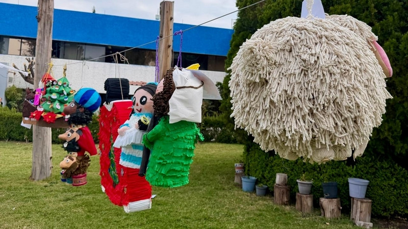 Realiza USEBEQ tradicional Concurso de Piñatas Navideñas 