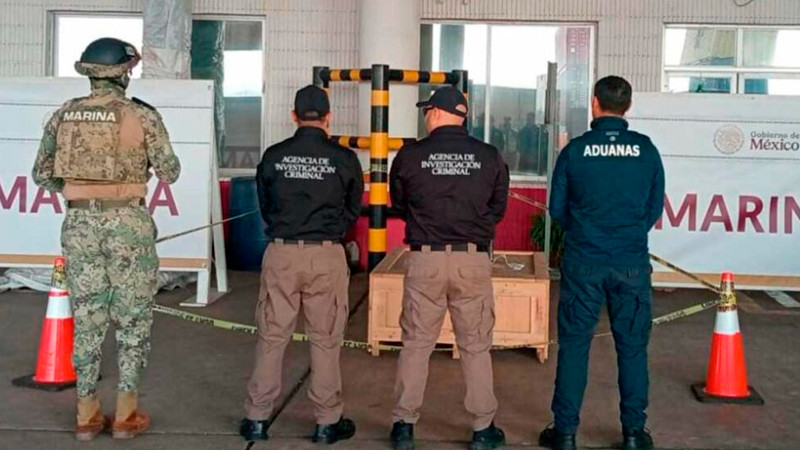 Decomisan cerca de 100 kilos de estupefacientes en puerto de Veracruz 