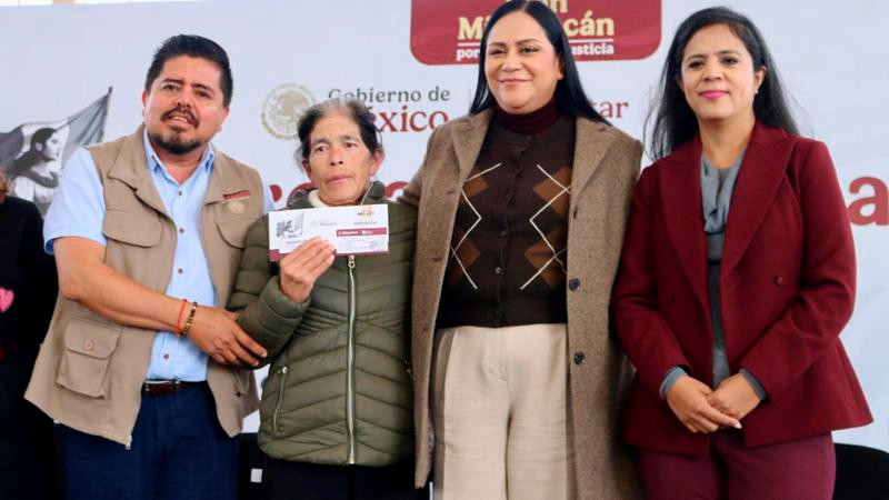 Sedebi presume inversión de la 4T de mil 501 mdp en pensión para adultos mayores 