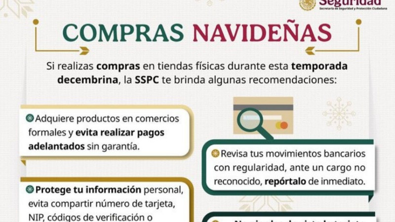 Evita caer en fraudes en esta temporada navideña; sigue las siguientes recomendaciones 