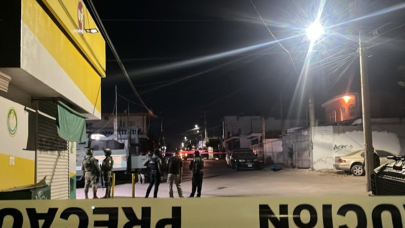 Caminaba por la calle cuando fue acribillado a tiros en Culiacán; van 8 homicidios este domingo en la capital sinaloense 