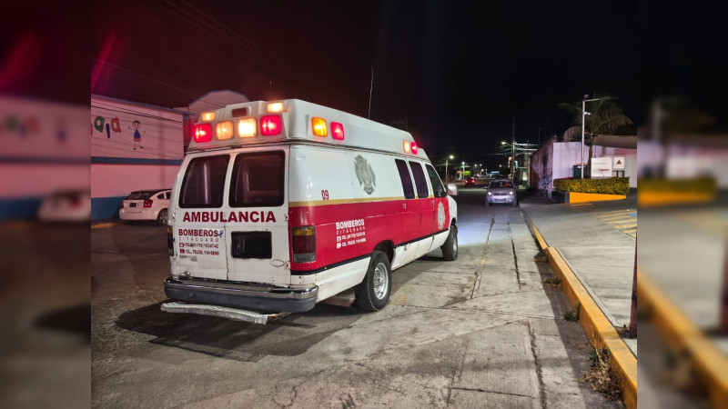 Niño resulta con quemaduras de primer grado al jugar con pirotecnia en Zitácuaro, Michoacán 