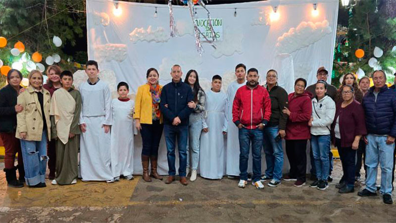 Villa Morelos mantiene vivas sus tradiciones con posadas llenas de fe y unidad: Julio César Conejo Alejos 