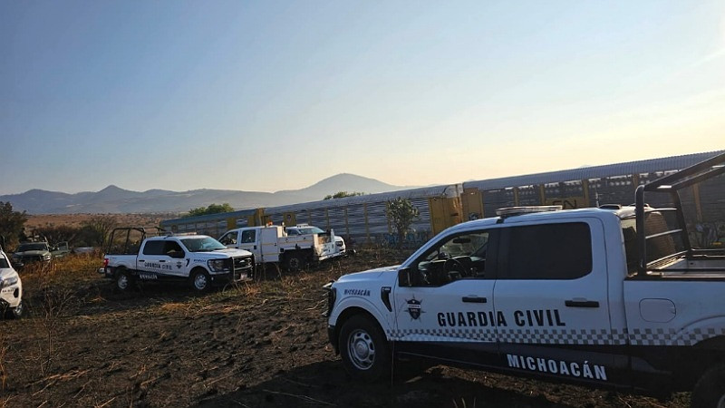 Se descarrila ferrocarril en Maravatío, Michoacán, solo hay daños materiales 