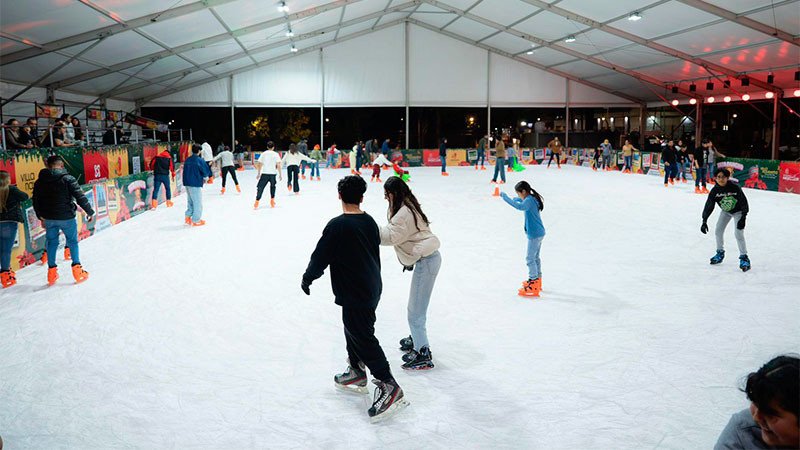 Este 24 de diciembre disfruta de la pista de hielo de Ceconexpo hasta las 15:00 horas: Sectur 