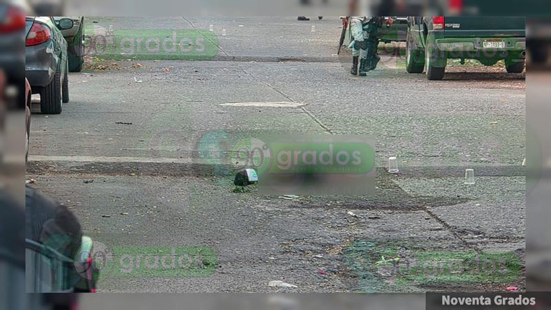 Ultiman a tiros a un individuo en la colonia Valencia Primera Sección de Zamora, Michoacán