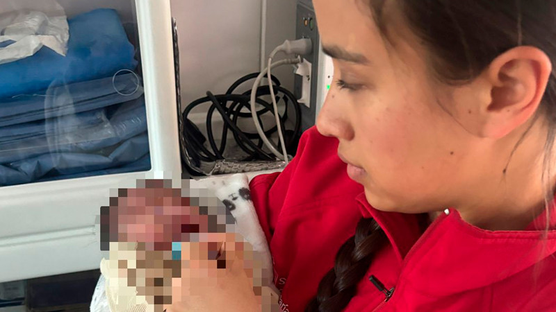 Agente del C5 salva la vida de un recién nacido en emergencia 