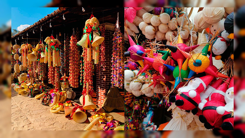 Adorna tu casa esta temporada navideña con hermosas artesanías de Tzintzuntzan: Sectur 