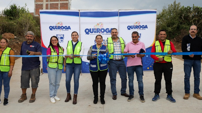 Alma Mireya González inaugura pavimentación de la calle Casa Mata; una deuda histórica que hoy es realidad 