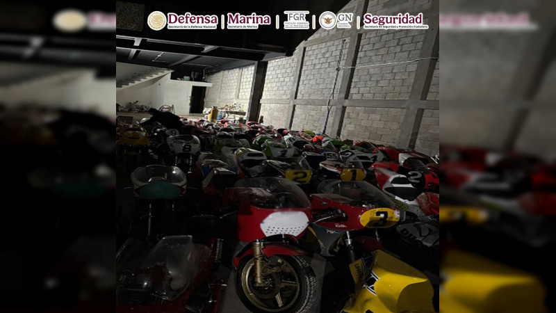 Llega a CDMX cacería de exatleta canadiense que se volvió capo de Sinaloa: Decomisan 62 motocicletas de lujo y estupefaciente ligados a su red