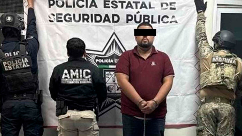Cae presunto criminal en posesión de armas, municiones y estupefacientes, en Sonora 