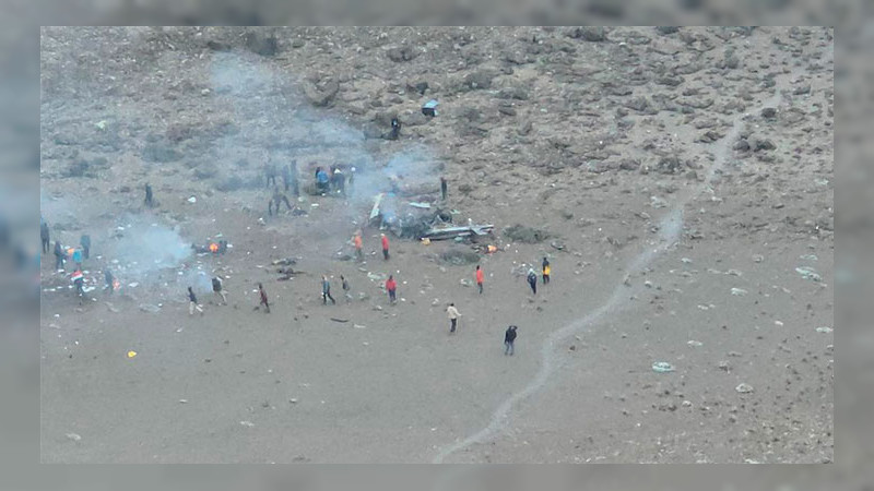 Se desploma helicóptero en el Monte Kilimanjaro, en Tanzania, dejando 5 personas sin vida  
