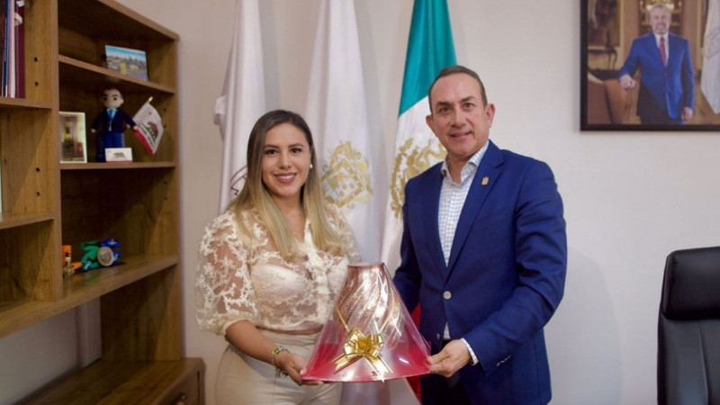 Dayana Pérez Mendoza refuerza coordinación institucional en favor de las familias migrantes de Salvador Escalante 