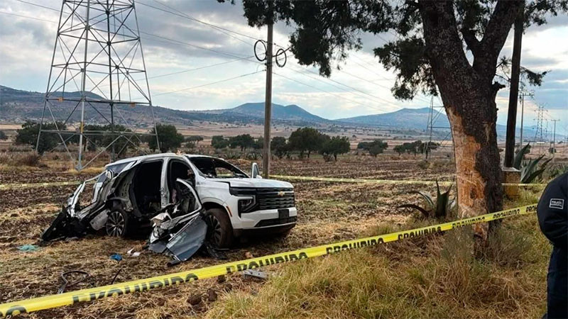 Pierde la vida alcalde de Tepeapulco en accidente automovilístico  