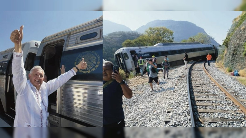 Sube a 20 cifra de heridos por descarrilamiento del Tren Interoceánico, una de las megaobras de AMLO 