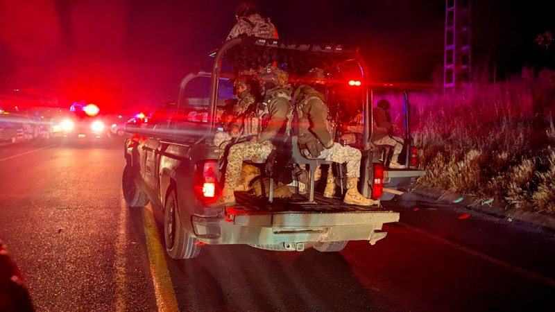 Persecución y balacera en Jacona, Michoacán, deja un herido y una camioneta asegurada 